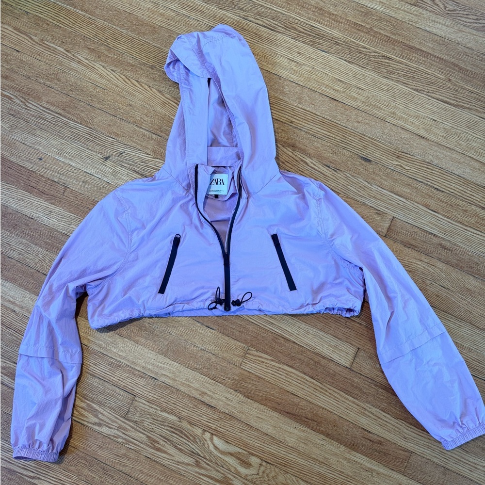 Zara cropped windbreaker